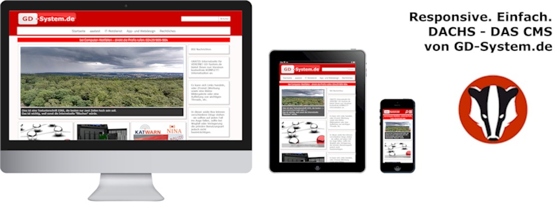 Responsive Webdesign in D&uuml;ren und H&uuml;rtgenwald
